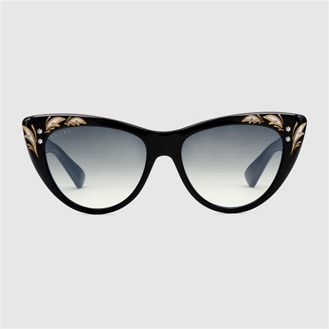 gucci cat eye sunglasses dupe|gucci oversized cat eye sunglasses.